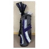 Wilson Golf Bag And Clubs