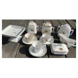 Ironstone Tea Leaf