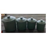 4 pc Canister Set