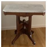 Marble Top Parlor Table