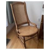 Hip Hugger Cane Seat Rocker