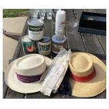 Paint, Sun Hat, Ladies Gloves