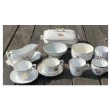 Ironstone Tea Leaf