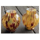 2 - Art Glass Vases