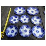 8 - Flow Blue Bowls