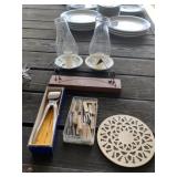 Candlesticks, Nut Sheller