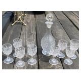 Decanter and Cordials