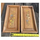 Tole Painted Wall Plaques