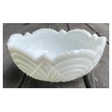Milk Glass Bowl