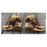 Parakeet Bookends