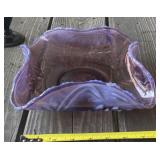 Amethyst Opalescent Bowl