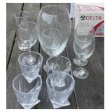 Stemware, Vases and Rocks Glasses
