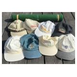Hats and Roll of Green Felt