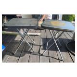 2 - Folding Patio Tables