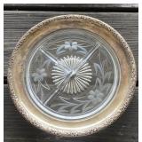 8" Divided Pickle Dish, Sterling?