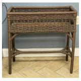 27" Wicker Fern Stand