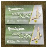 40 rnds Remington .308 Premier Match Ammo