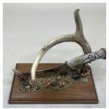 Custom Stag Handle Knife