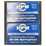 40 rnds PPU .30-06 Ammo