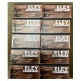 500 rnds Eley Standard .22 LR Ammo
