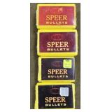 4 - Boxes Speer .30 Caliber Bullets