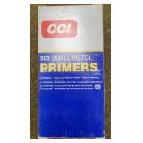 1000 CCI Small Pistol Primers