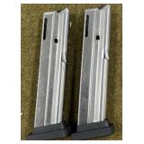 2 - Beretta .22 LR 10 rnd Stainless Mags