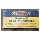 20 rnds Western .30-30 Win Ammo