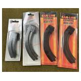 4 - New Ram-Line 10/22 Magazines