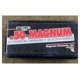 20 rnds Magnum Research .50 AE Ammo