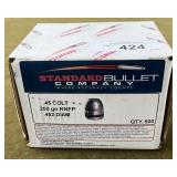 500ct .45 Colt 200 gr RNFP Lead Bullets