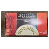 500 rnds Federal Target .22 LR Ammo