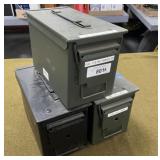 3 - Steel Ammo Cans