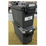 2 - Plastic Ammo Cans