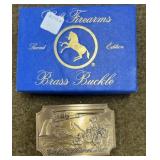 Colt Brass Belt Buckle