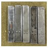 5 - Uzi 9mm 25 rnd Stick Mags