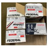 123 rnds Federal 12 ga Steel Shot Shotshells
