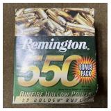 550 rnds Remington GB .22 LR Ammo