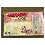 20 rnds Barnes .45-70 Ammo