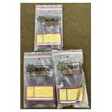 3 - Sets Bianchi Rubber Handgun Grips