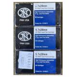 150 rnds FN 5.7x28 Ammo
