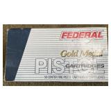 50 rnds Federal .38 Spl Match Ammo