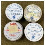 4 - Tins .22 Cal Pellets