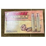 20 rnds Barnes .45-70 Ammo