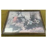 Framed Gun Print