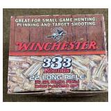 333 rnds Winchester .22 LR HP Ammo