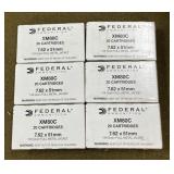 120 rnds Federal 7.62x51mm Ammo