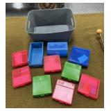 Grey Tote & Cartridge Boxes