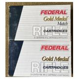 40 rnds Federal .308 Win Match Ammo