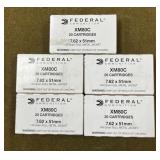 100 rnds Federal 7.62x51mm Ammo